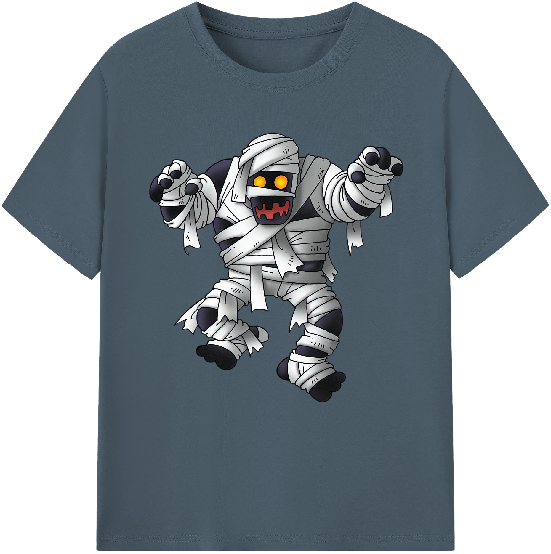 （画像用） ドラゴンクエスト Doragon Kuesuto Dragon Quest 綿100％半袖Tシャツ（フロントプリント）